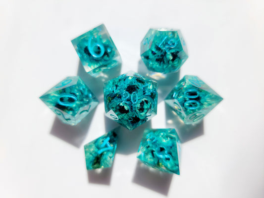 Spring Flowers (Turquoise)
