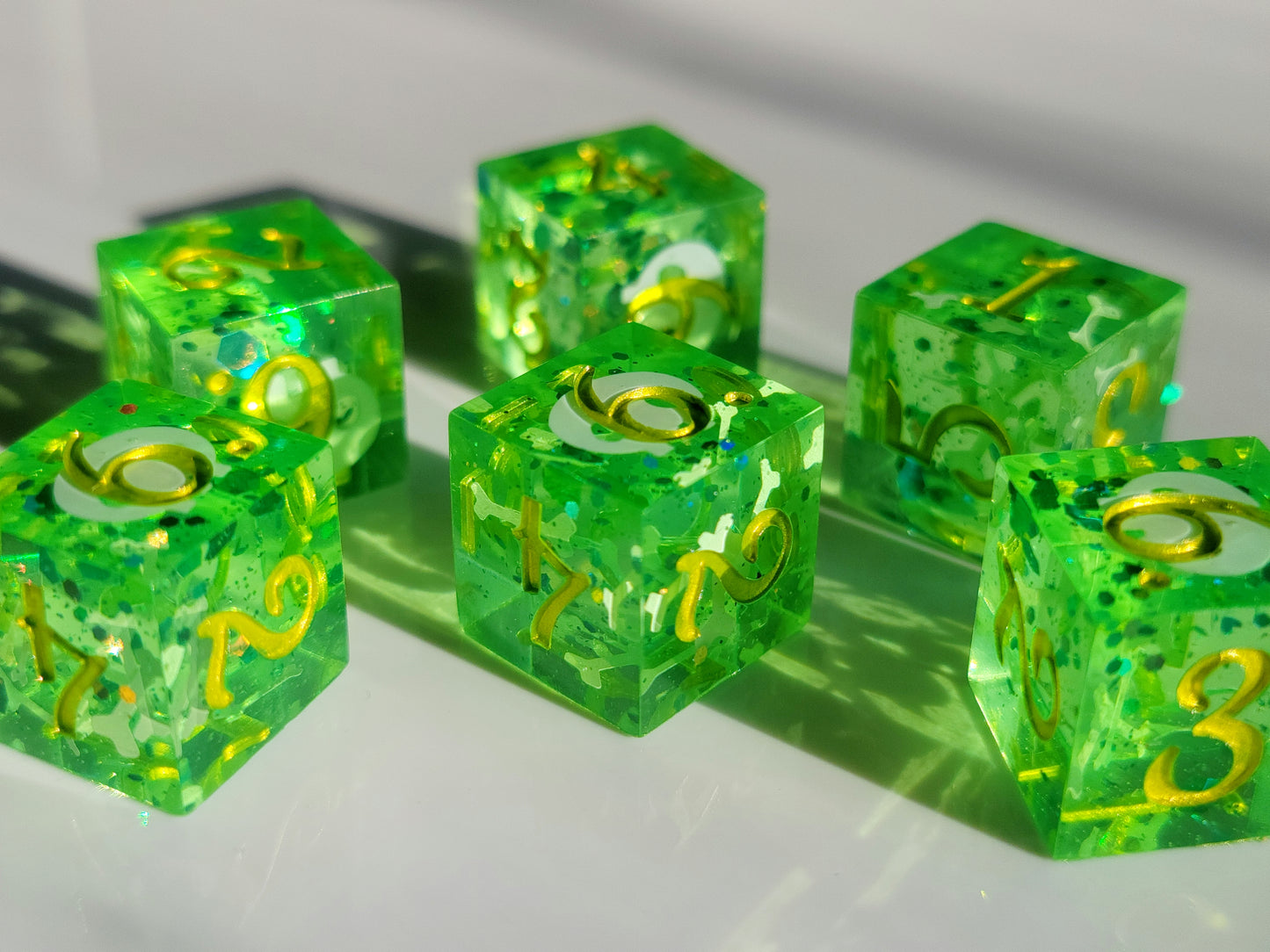 Gelatinous Polyhedrons ( 6 x D6 )