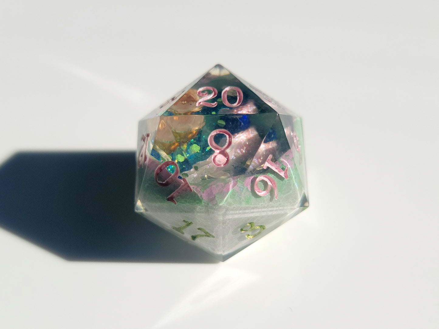 Spring Pond Stone ( Fully Painted D20 )