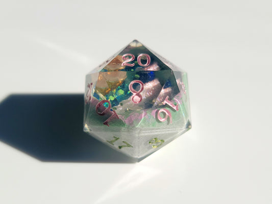 Spring Pond Stone ( Fully Painted D20 )