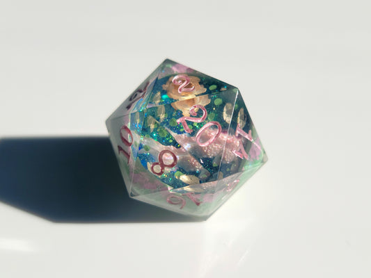 Spring Pond Stone ( Fully Painted D20 )