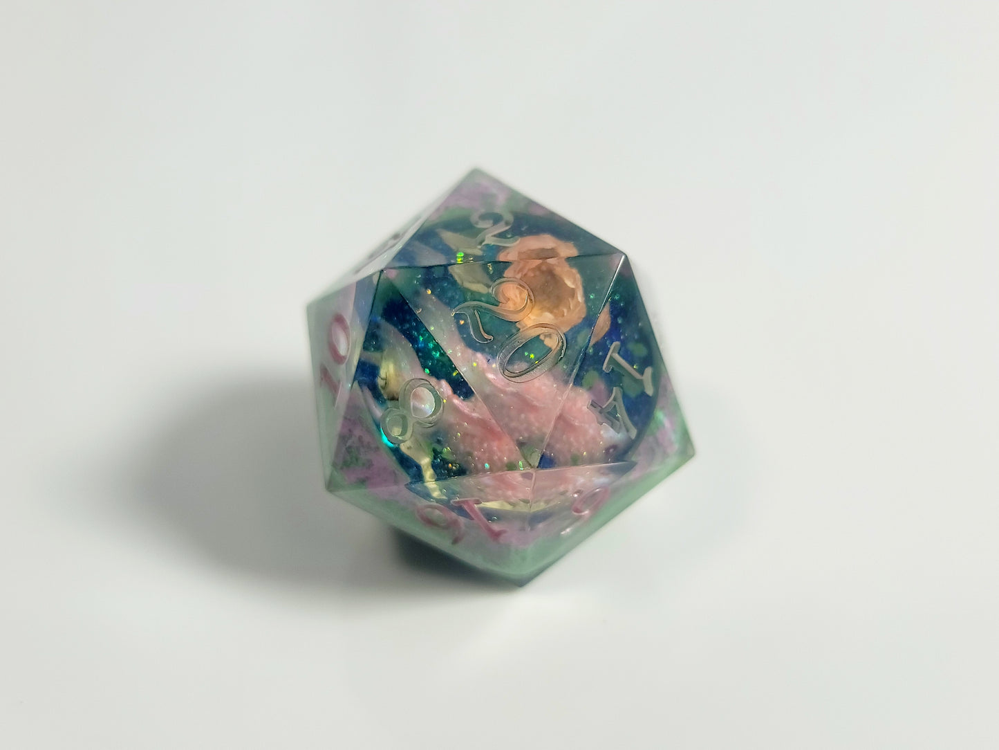 Spring Pond Stone ( Partially Painted D20 )